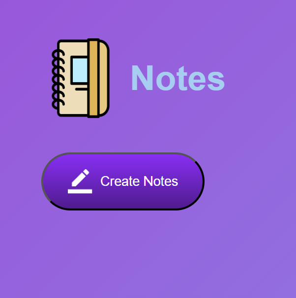 Note generating app